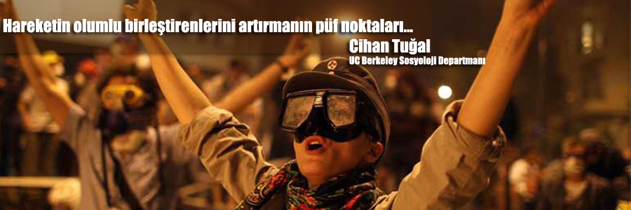 Cihan Tuğal, Gezi Parkı hareketini ele aldı...